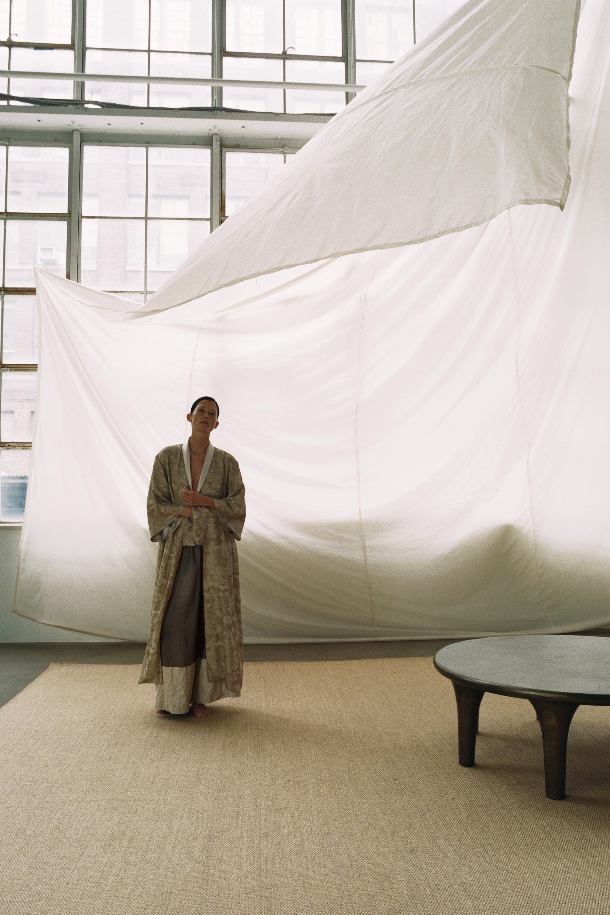 ZW COLLECTION JACQUARD COMBINATION PANTS